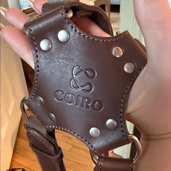 Brown Leather Camera Strap Harness - Picture 3 of 4